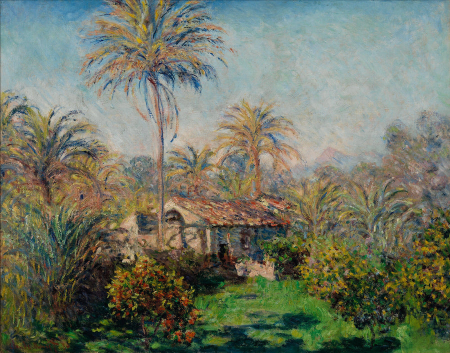 มุมหนึ่งของฟาร์มที่บอร์ดิเกรอา - Claude Monet