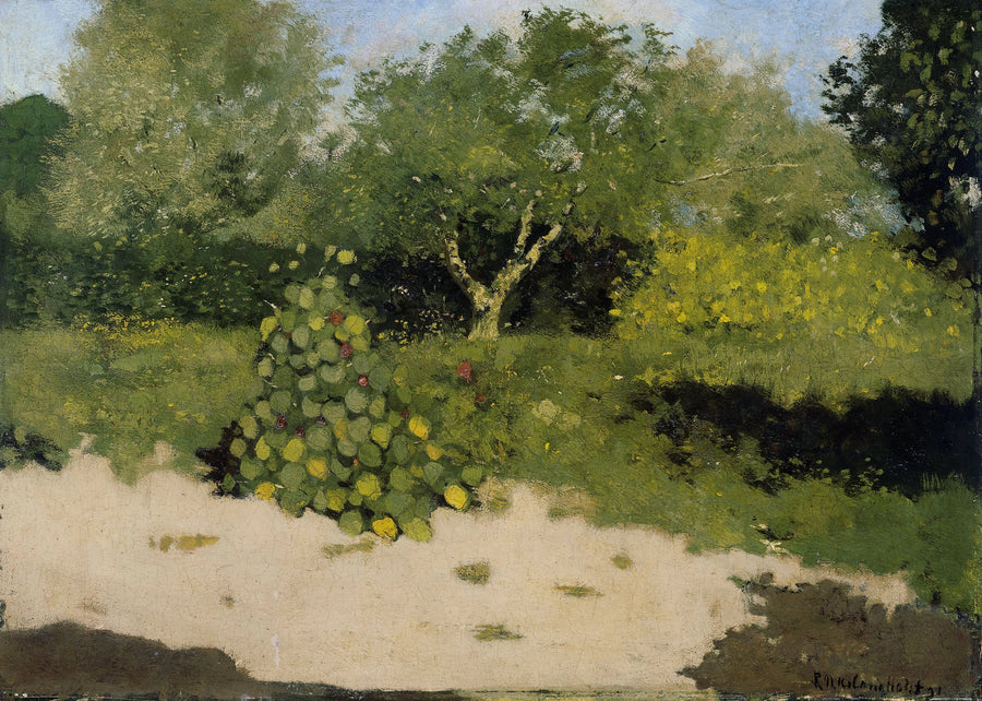 Coin jardin avec capucines - Richard Roland Holst