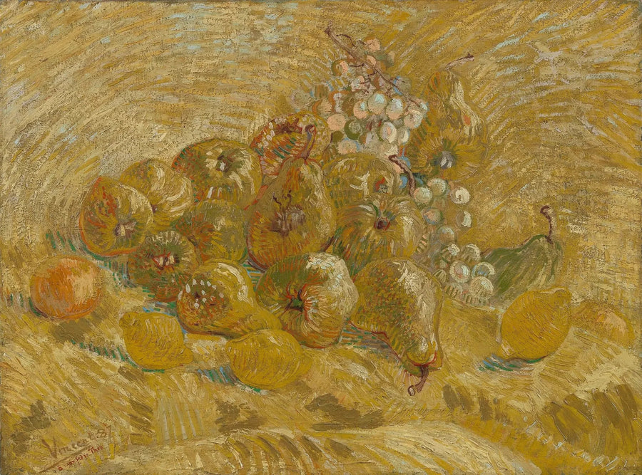 ลูกแพร์, มะนาว, ลูกแพร์และองุ่น - Vincent van Gogh