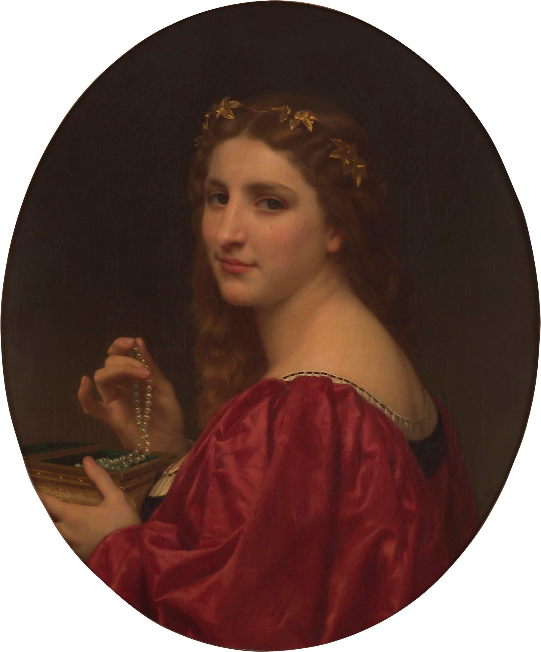 Le Collier de perles de William-Adolphe Bouguereau