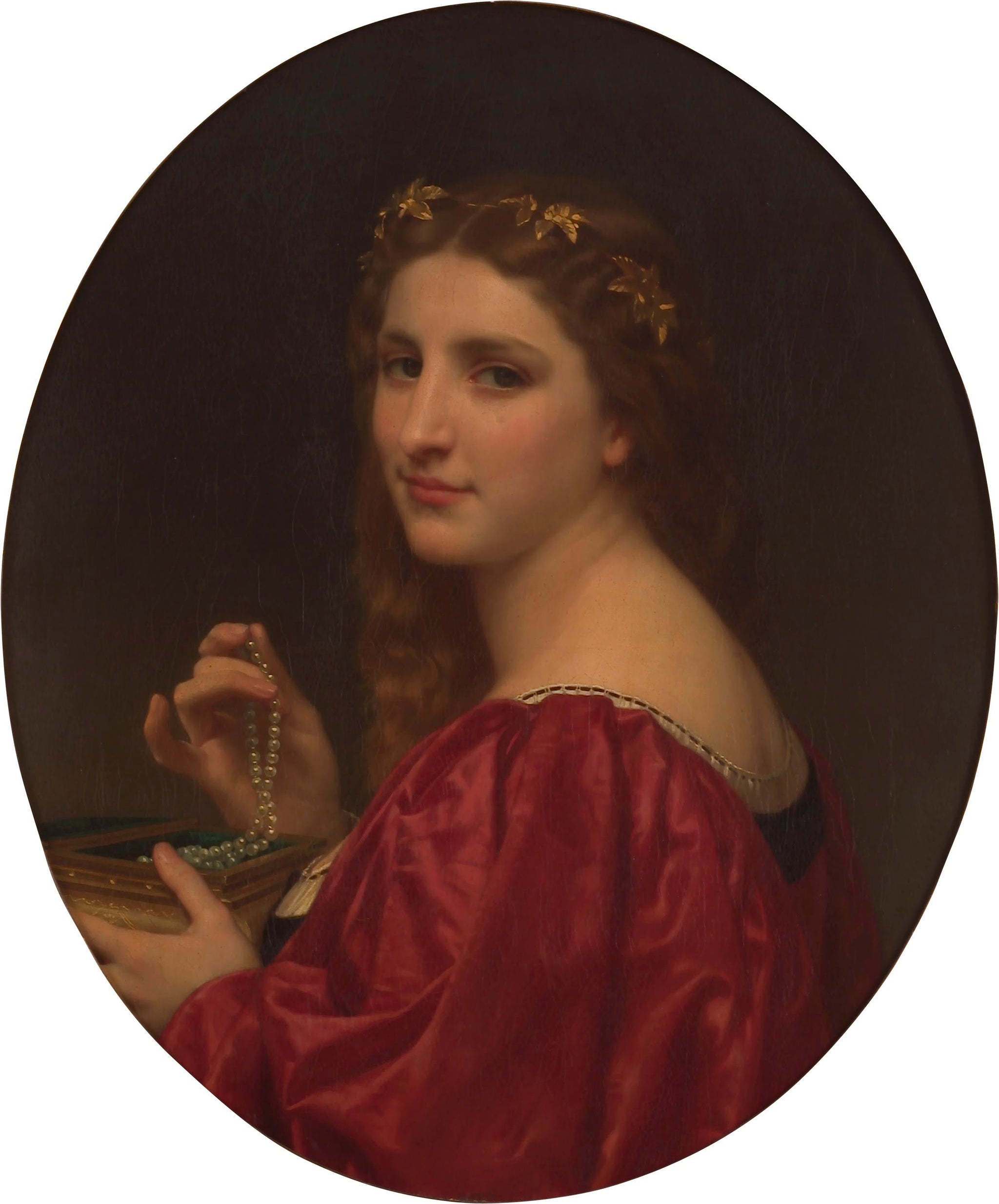 Le Collier de perles de William-Adolphe Bouguereau