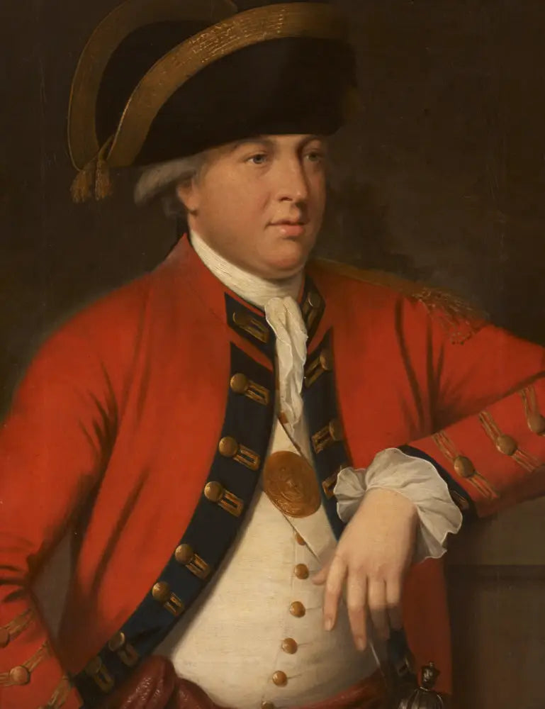 Colonel John Lemon, député de Truro (1754 - 1814) - Gilbert Stuart image 1 copie peinte à la main à l’huile