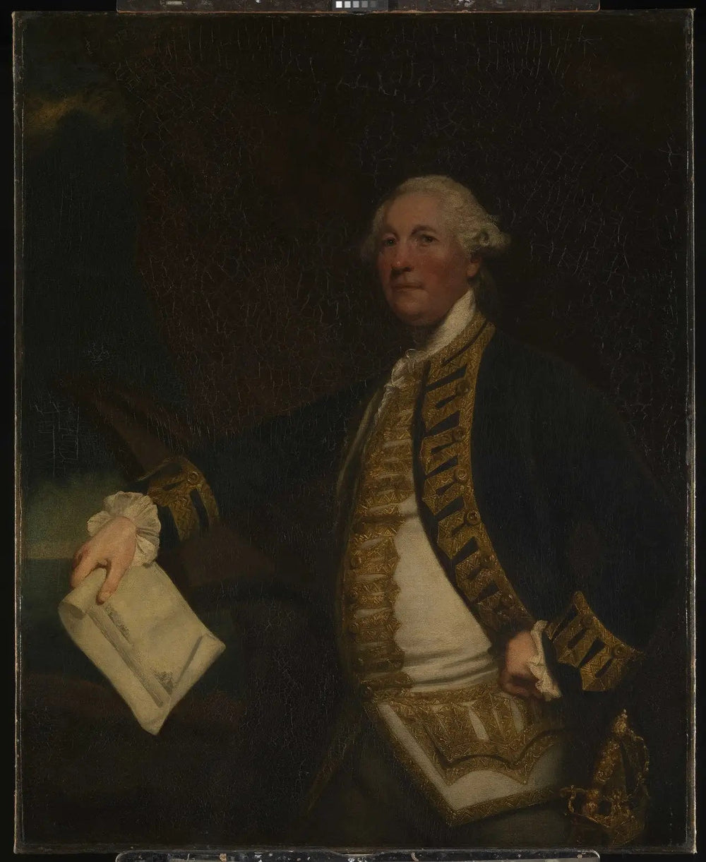 Commodore Sir William James, 1722-1783 - Joshua Reynolds image 1 reproduction réalisée par Alpha Reproduction