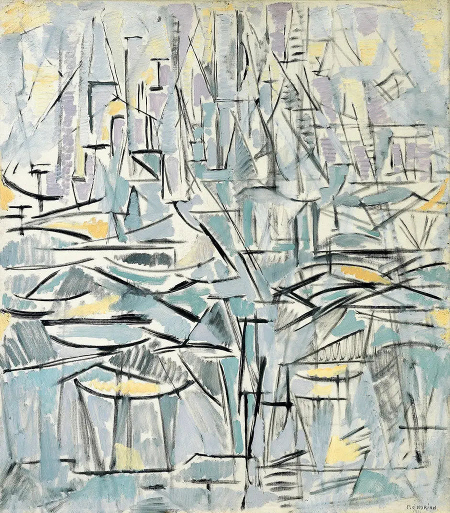 คอมโพสิตชัน หมายเลข XVI, คอมโพสิตชัน 1 (ต้นไม้) - Piet Mondrian