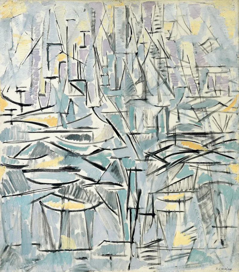 คอมโพสิตชัน หมายเลข XVI, คอมโพสิตชัน 1 (ต้นไม้) - Piet Mondrian