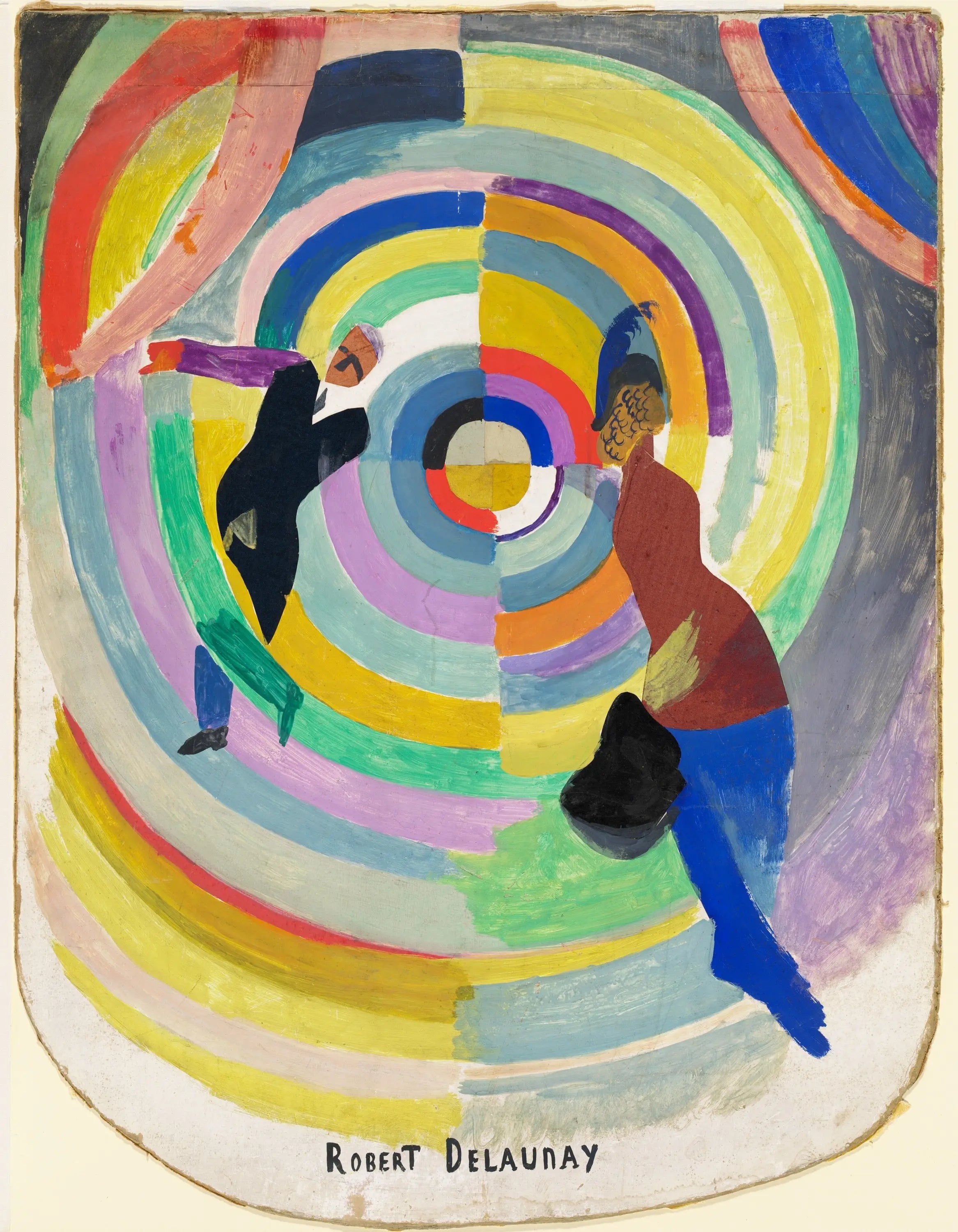 Reproduction du tableau « Composition - Robert Delaunay » par Alpha Reproduction en peinture à l’huile