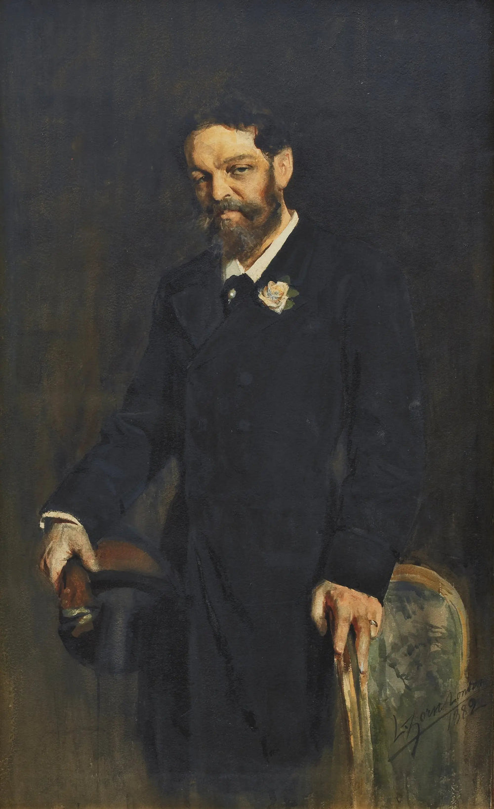 Comte Albert Magnus Stenbock - Anders Zorn image 1 tableau peint à l’huile sur toile
