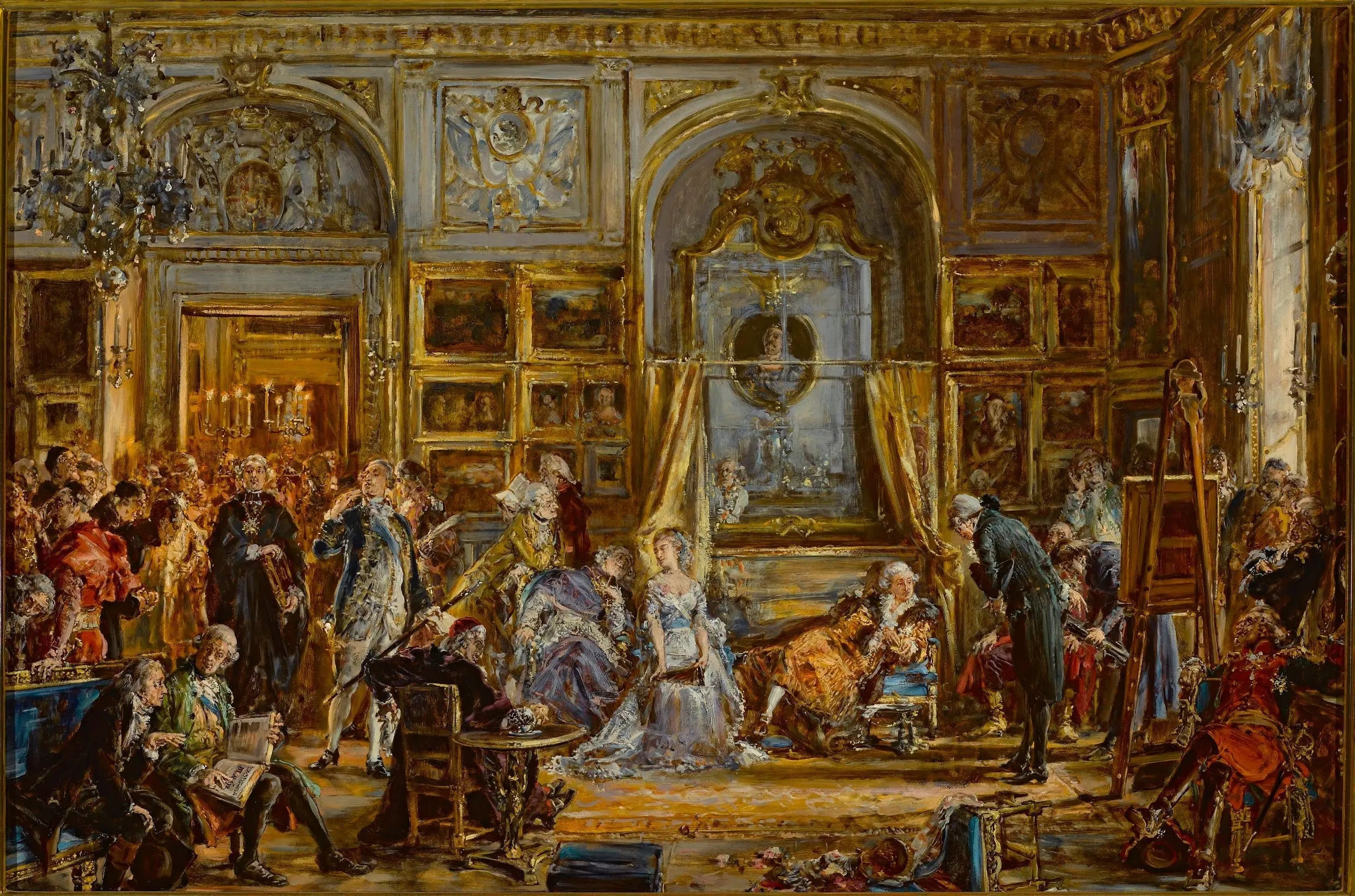 Constitution du 3 mai. Diète quadriennale. Commission de l’éducation. Partage de 1795. Extrait de la série « Histoire
