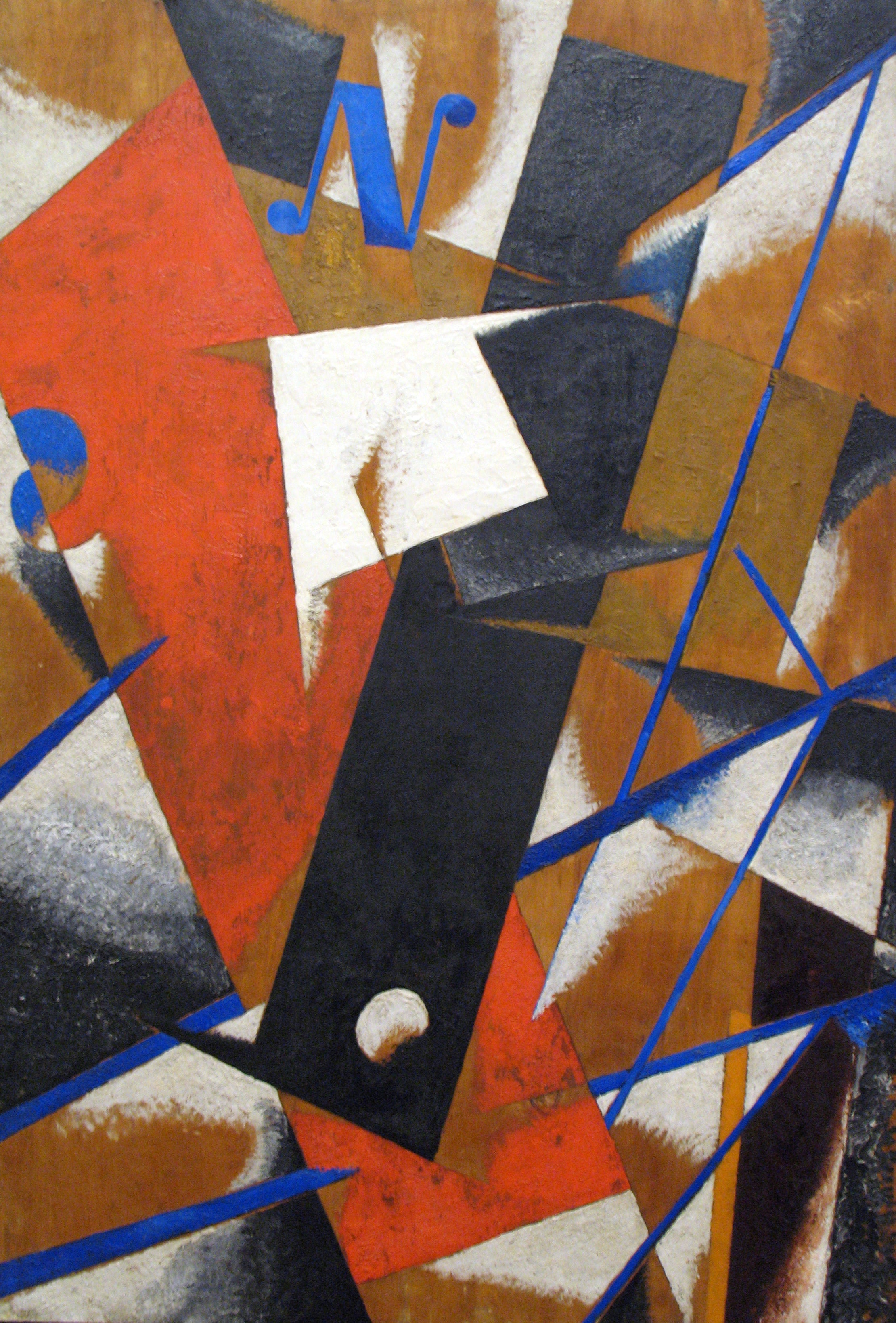 Construction de puissance spatiale - Lioubov Popova image 1 reproduction d’œuvre d’art à l’huile