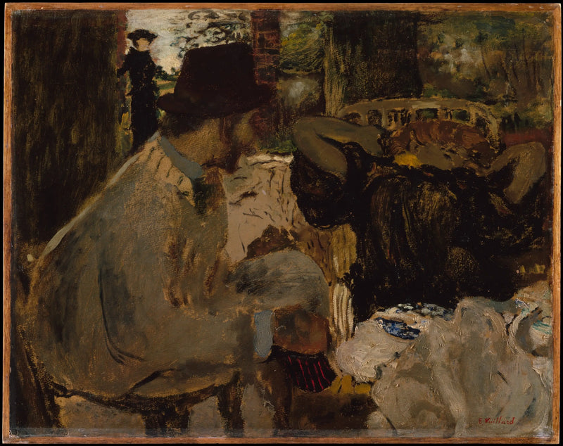 สนทนา - Édouard Vuillard