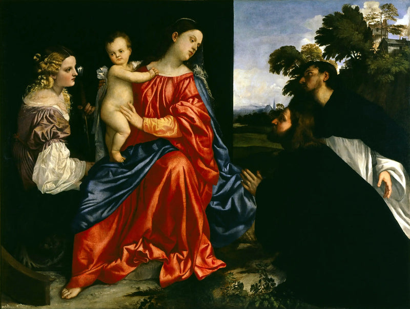 บทสนทนาศักดิ์สิทธิ์ของ Balbi - Titian