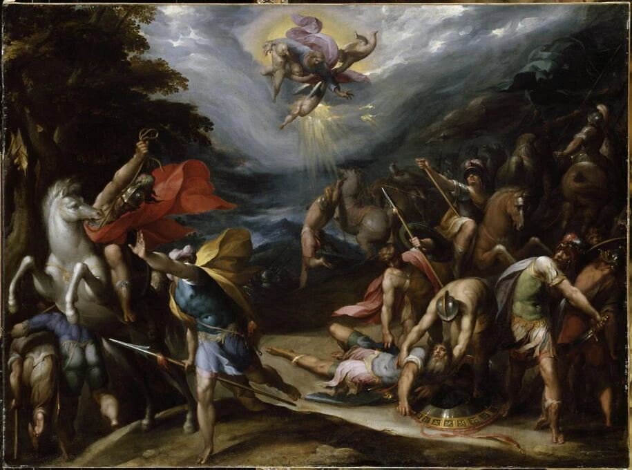 La Conversion de saint Paul sur le chemin de Damas - Jan Speckaert