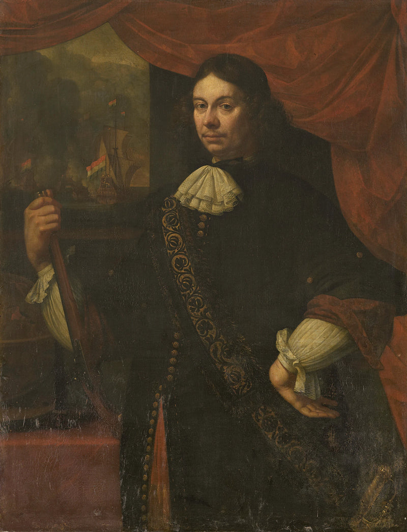 Cornelis Jacobsz de Boer (décédé en 1673). Capitaine de vaisseau - Jan van Neck