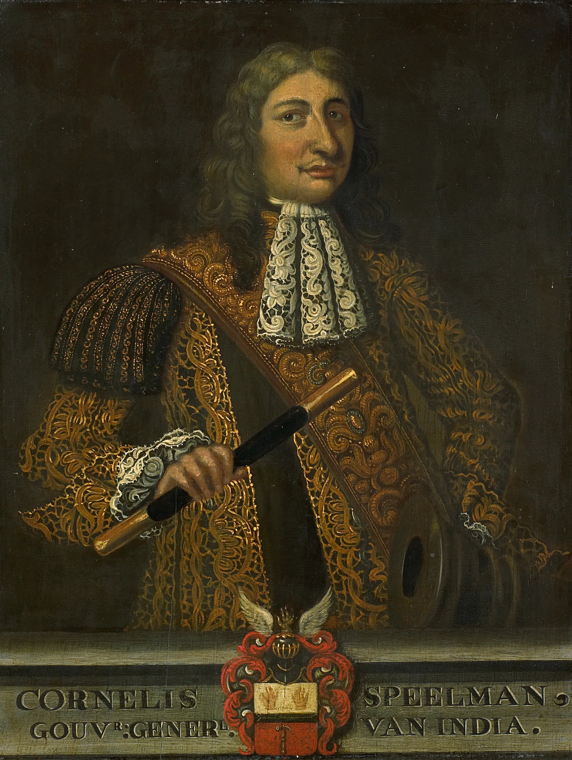 Cornelis Speelman (1628-84). Gouverneur général (1681-84) - Artiste inconnu du Rijksmuseum