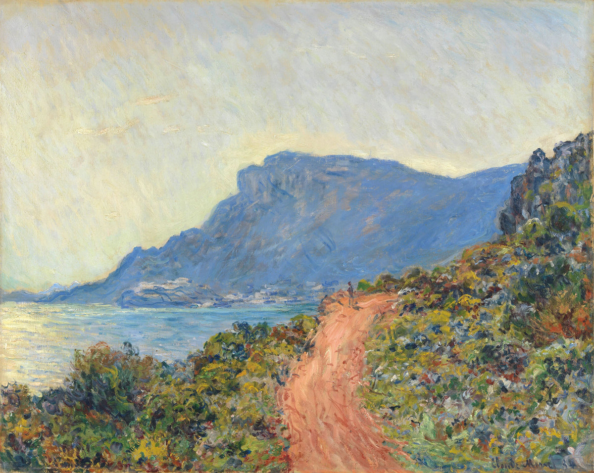 La Corniche ใกล้ Monaco W890 - Claude Monet