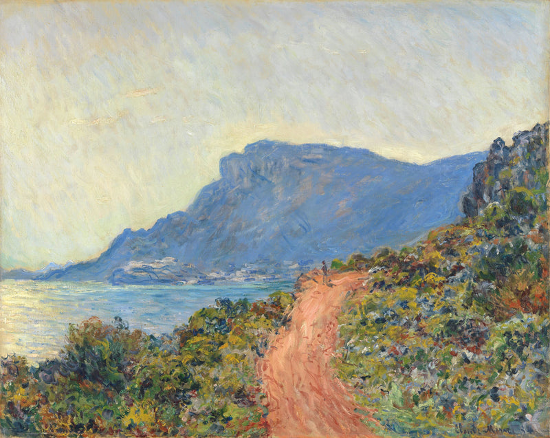 La Corniche ใกล้โมนาโก - Claude Monet