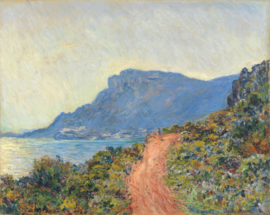 La Corniche ใกล้โมนาโก - Claude Monet