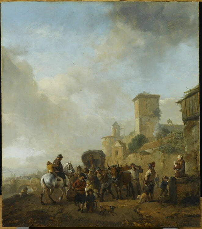 Le Cortège du bœuf gras - Philips Wouwerman
