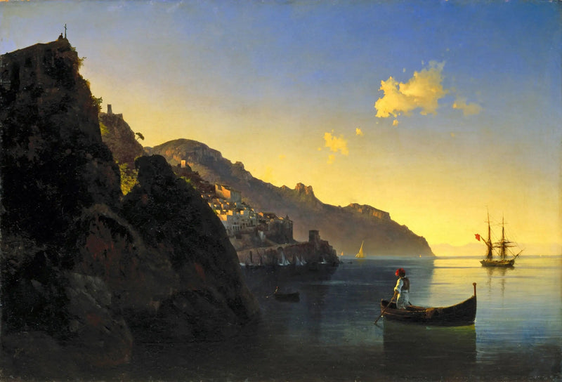 Côte amalfitaine - Ivan Aïvazovski