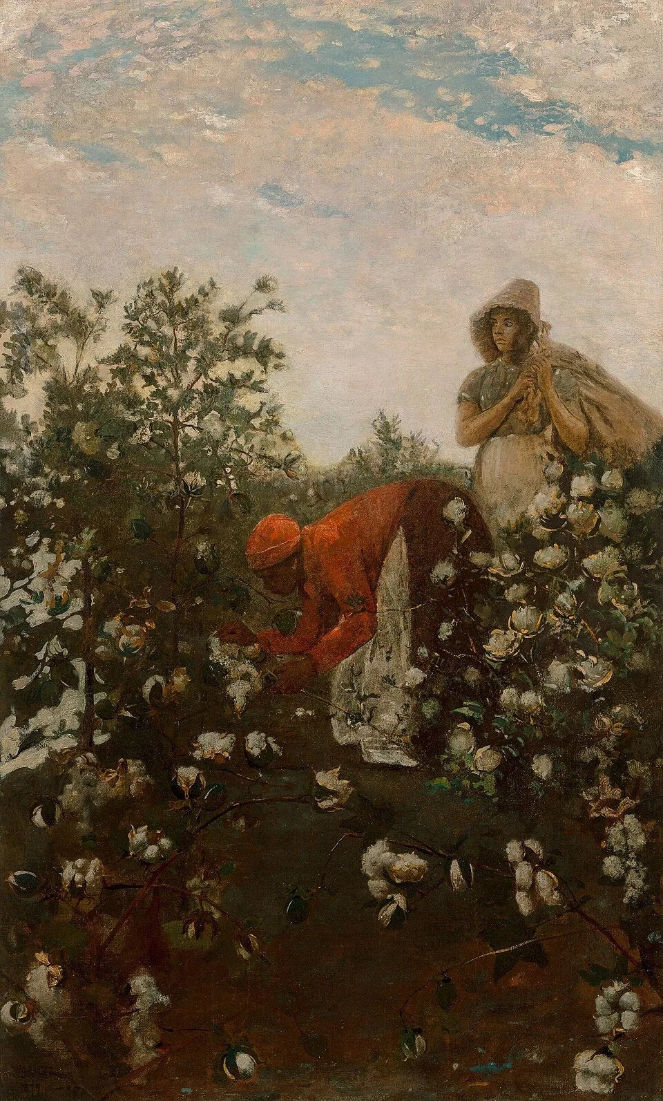 Coton des hautes terres - Winslow Homer image 1 tableau peint à l’huile sur toile