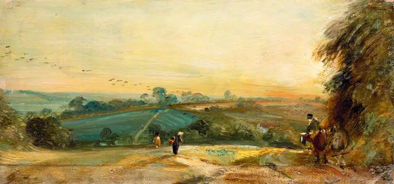 Coucher de soleil d’automne - John Constable - Alpha Reproduction
