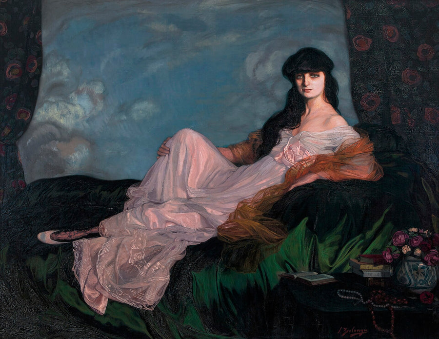 Portrait de la comtesse Mathieu de Noailles - Ignacio Zuloaga