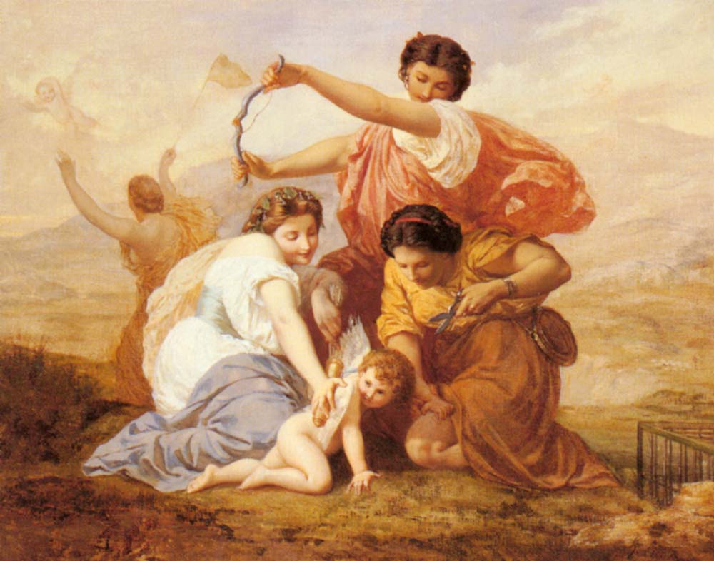 Couper les ailes de Cupidon - Henri-Pierre Picou image 1 reproduction réalisée par Alpha Reproduction