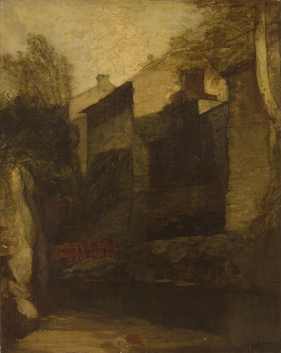 Cour - Camille Corot