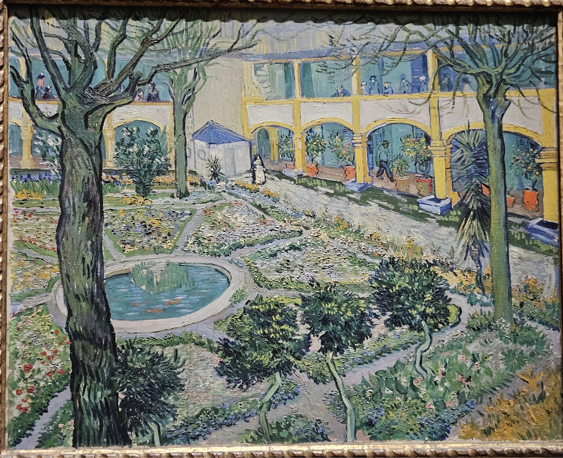 La Cour de l’hôpital d’Arles F519 de Vincent van Gogh, Oskar Reinhart Am Römerholz