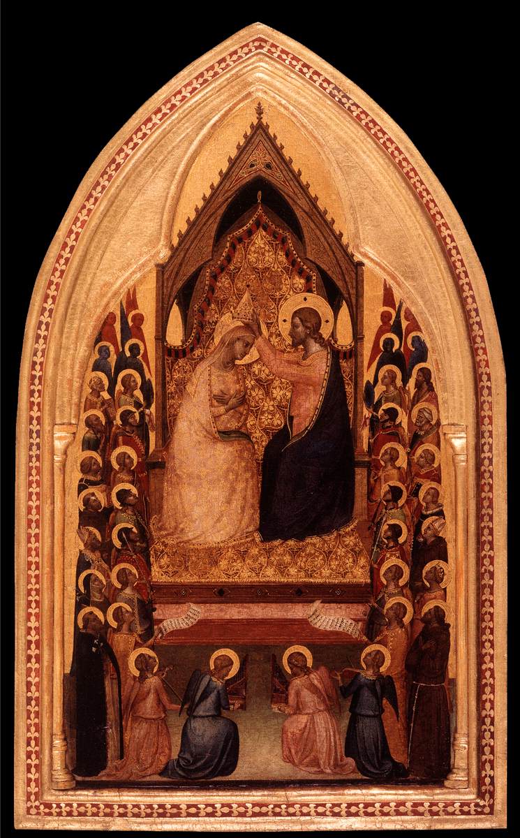 Couronnement de la Vierge - Bernardo Daddi - Alpha Reproduction