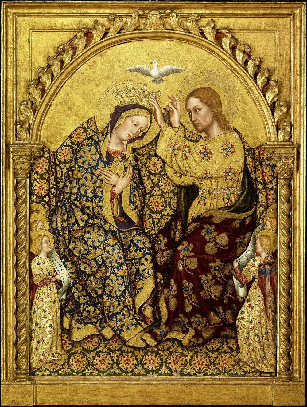 Couronnement de la Vierge - Gentile da Fabriano - Alpha Reproduction