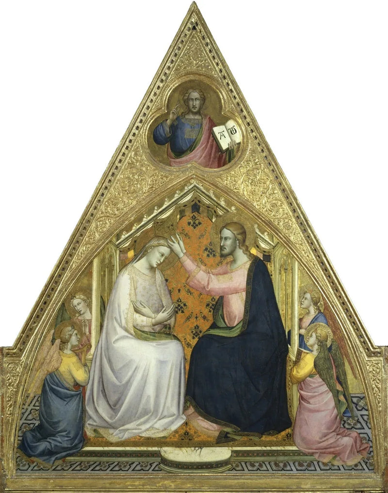 มงกุฎของพระแม่มารี - Lorenzo Monaco