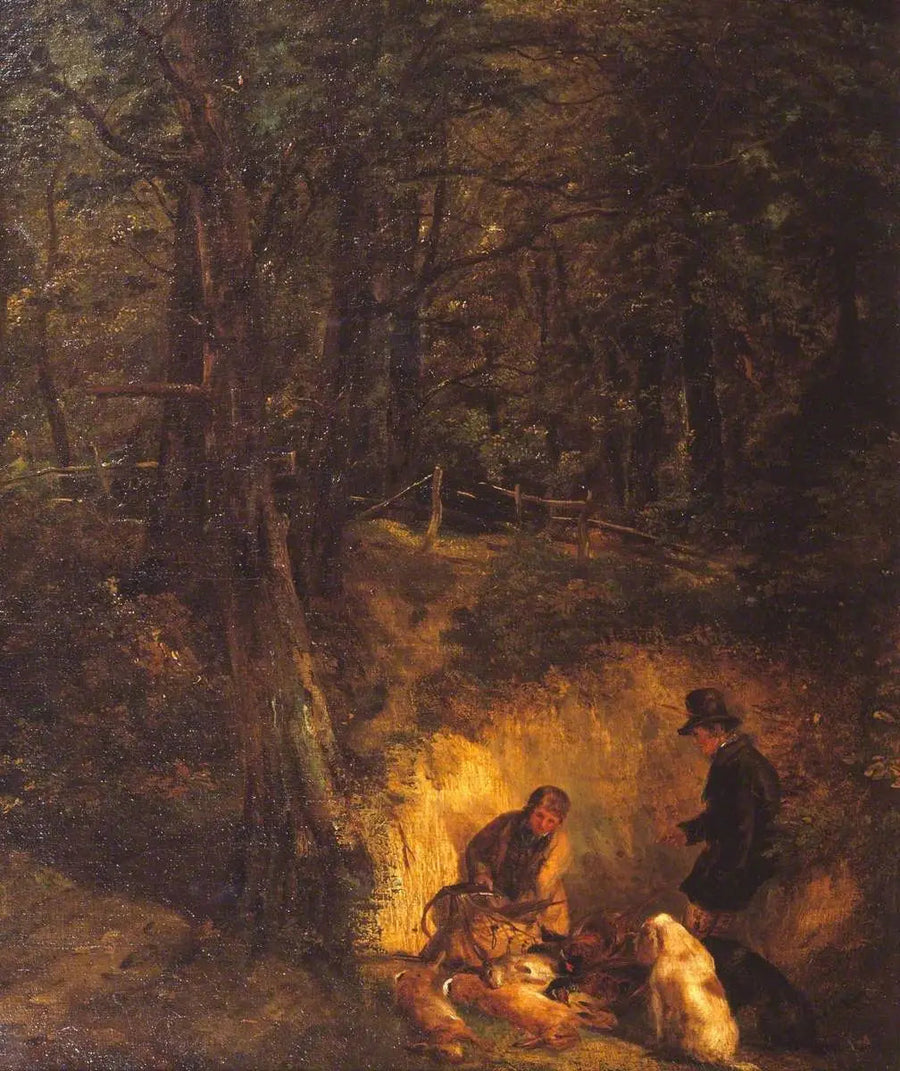 ผ้าคลุม (รูปคนและสัตว์ของ Sir E. Landseer) - Edwin Henry Landseer