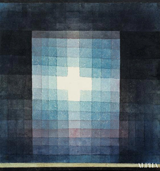 Croix de tombe chrétienne - Paul Klee - Reproductions de tableaux et peintures haut de gamme