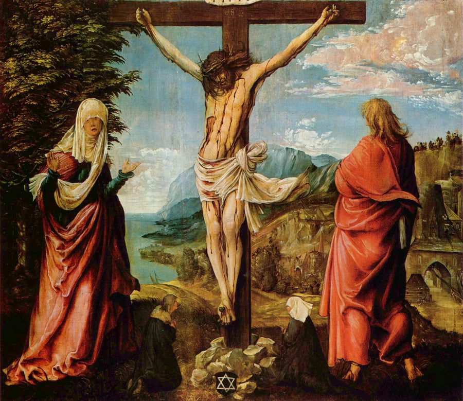 Crucifixion - Albrecht Altdorfer image 1 copie de tableau peinte à la main