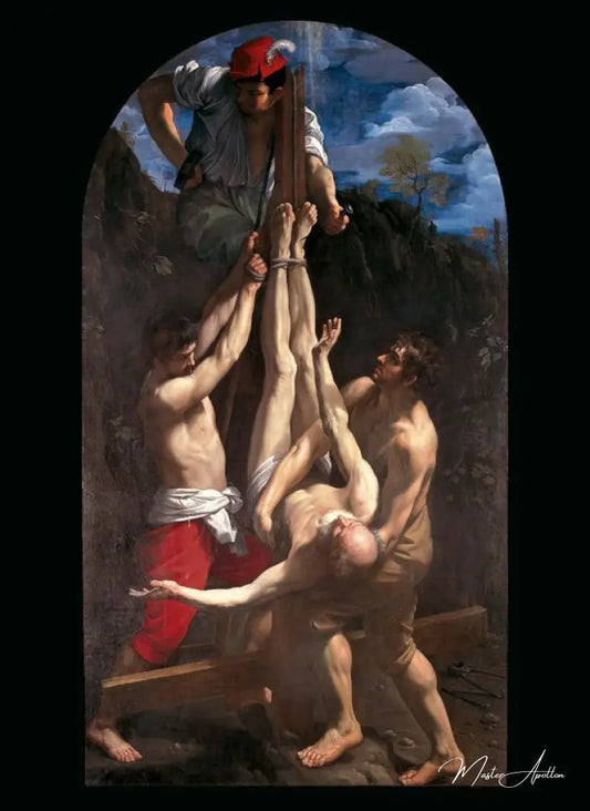 Crucifixion de saint Pierre - Guido Reni Reproductions de tableaux à la peinture à l’huile