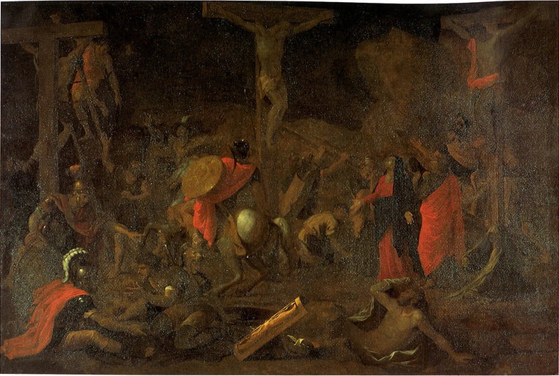 การตรึงกางเขน - Nicolas Poussin
