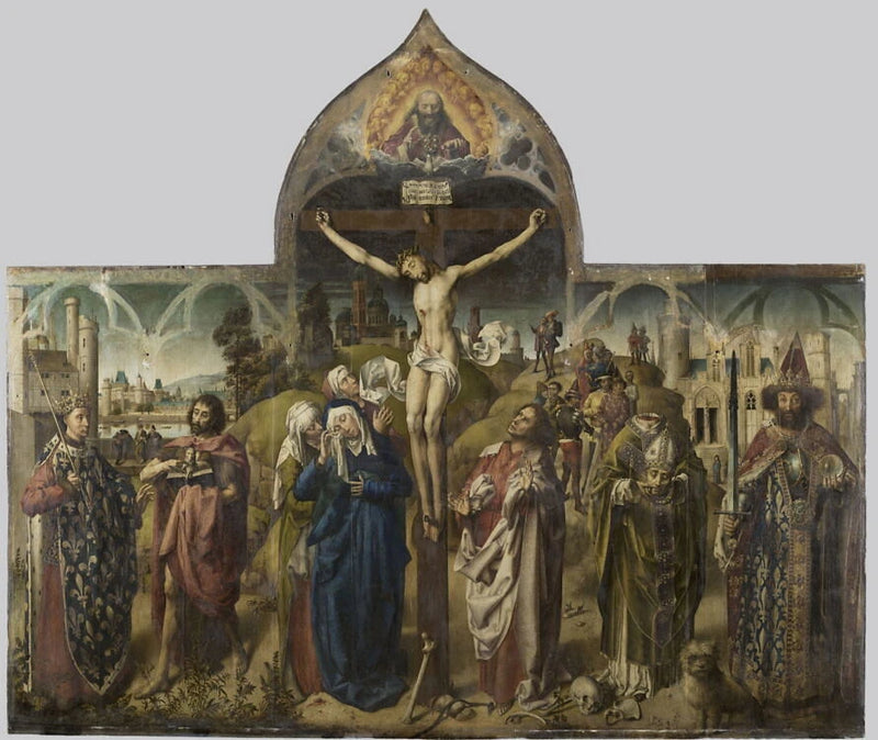 La Crucifixion du Parlement de Paris - Maître de Dreux Budé (André d'Ypres?)