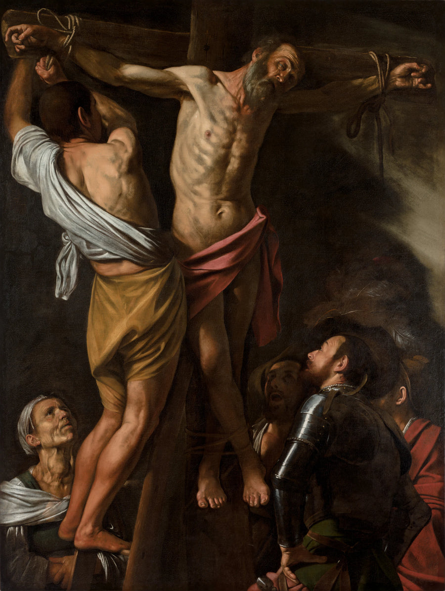 La Crucifixion de Saint André - Caravaggio