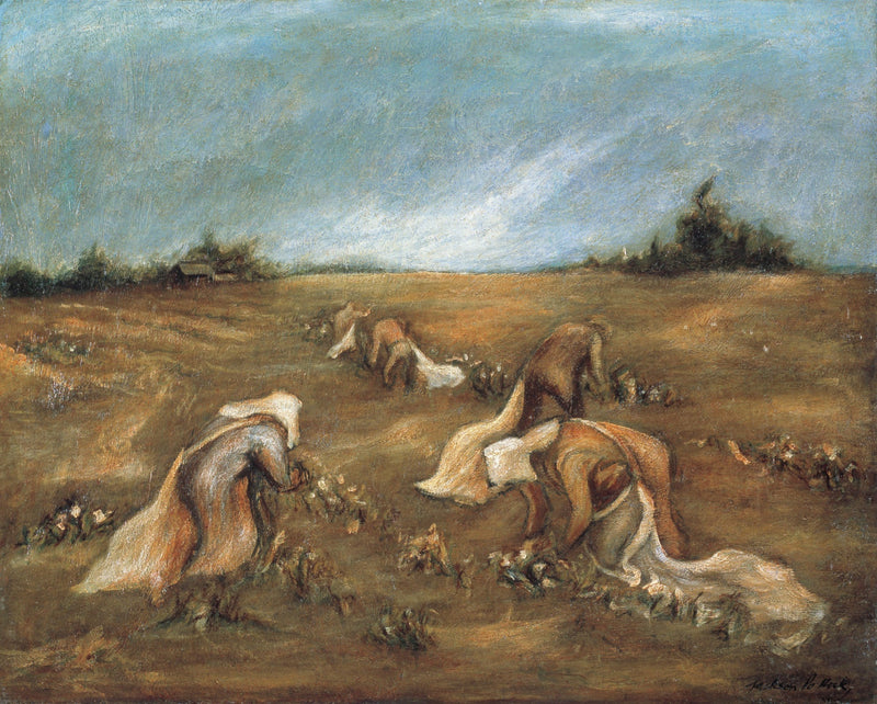 cueilleurs de coton - Jackson Pollock