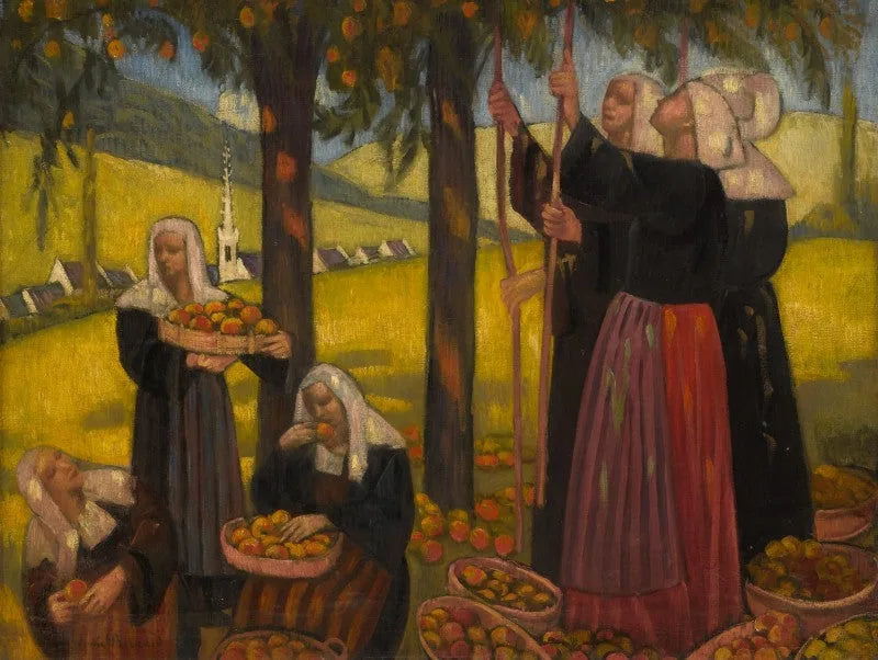 เก็บผลแอปเปิลกอลู - Émile Bernard