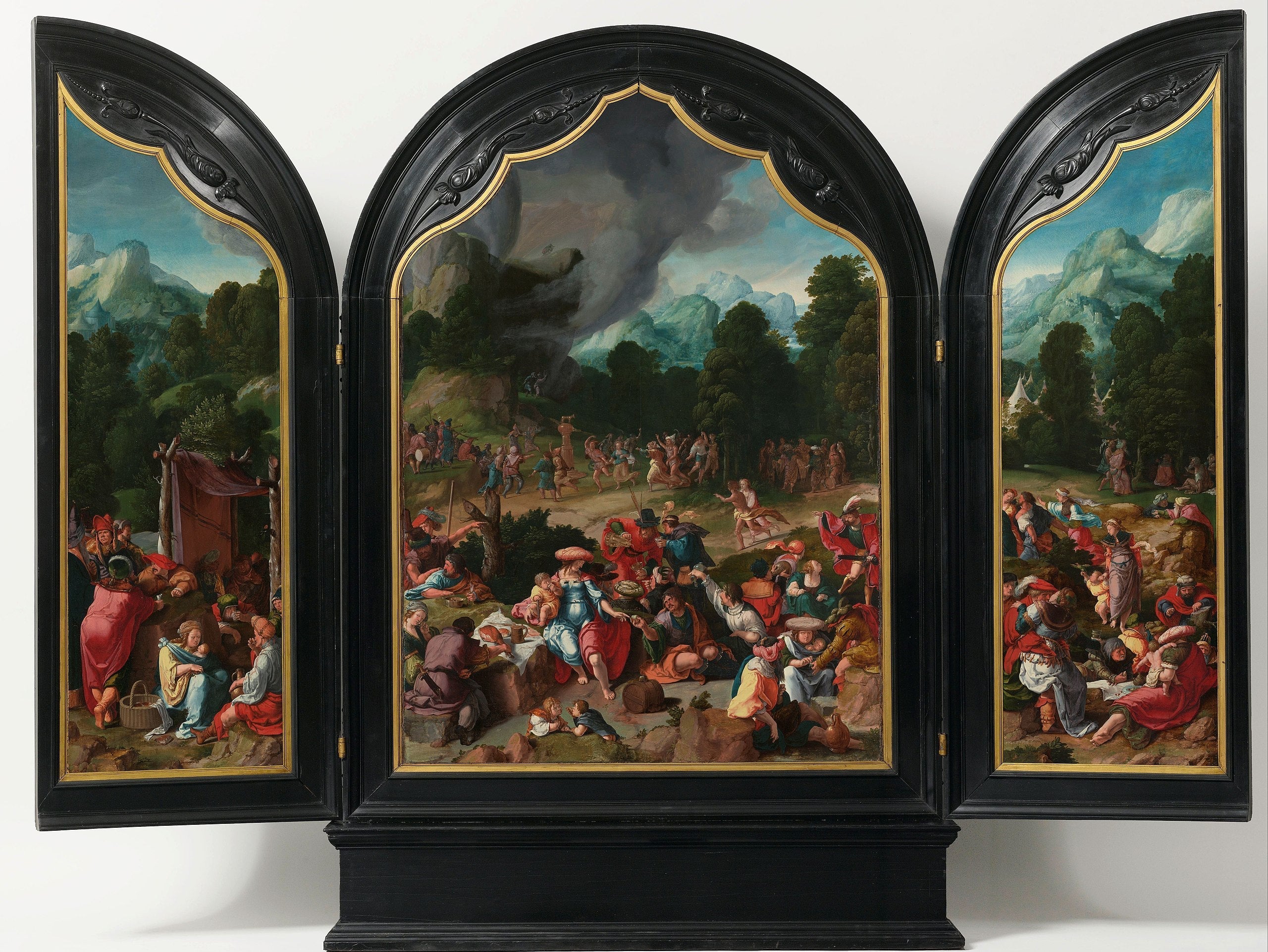Culte du veau d'or - Lucas van Leyden