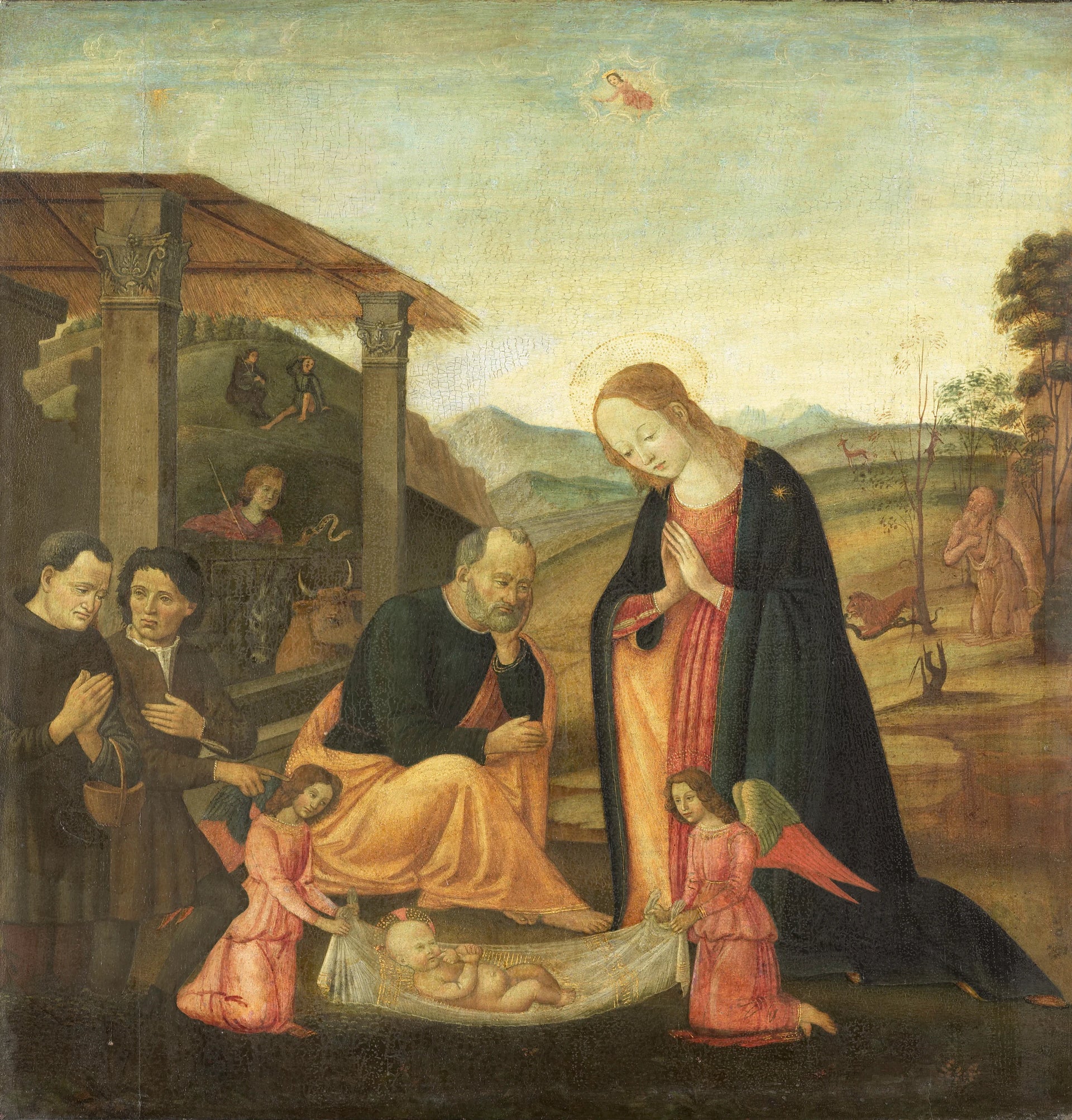Le culte de l'enfant - Jacopo del Sellaio
