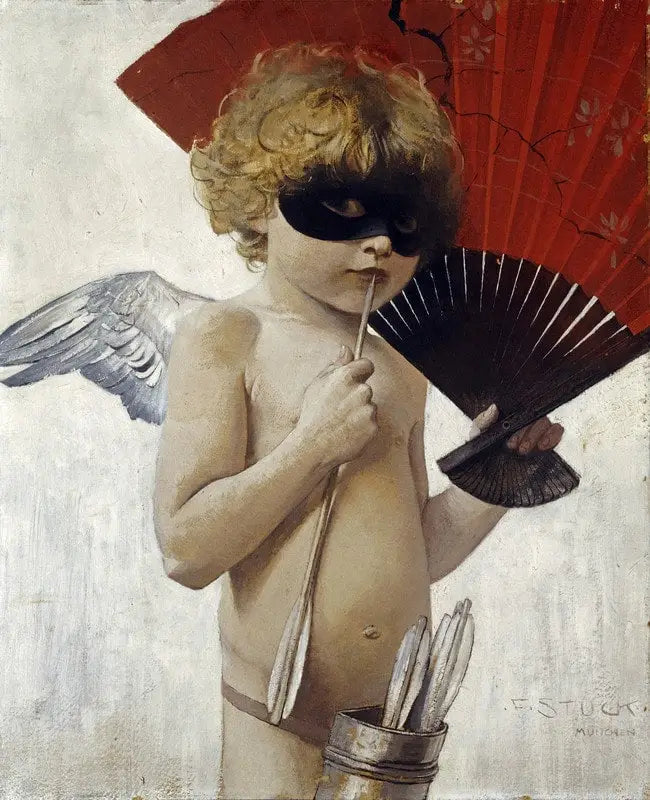 Cupidon au Bal Masqué - Franz Von Stuck