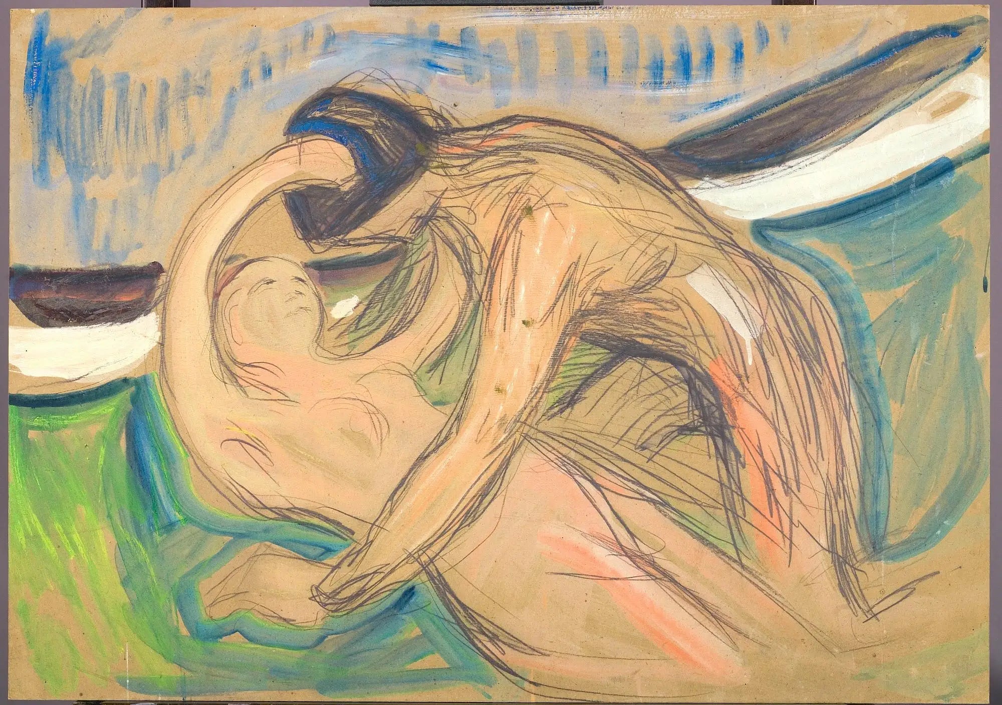 Cupidon - Edvard Munch image 1 reproduction réalisée par Alpha Reproduction