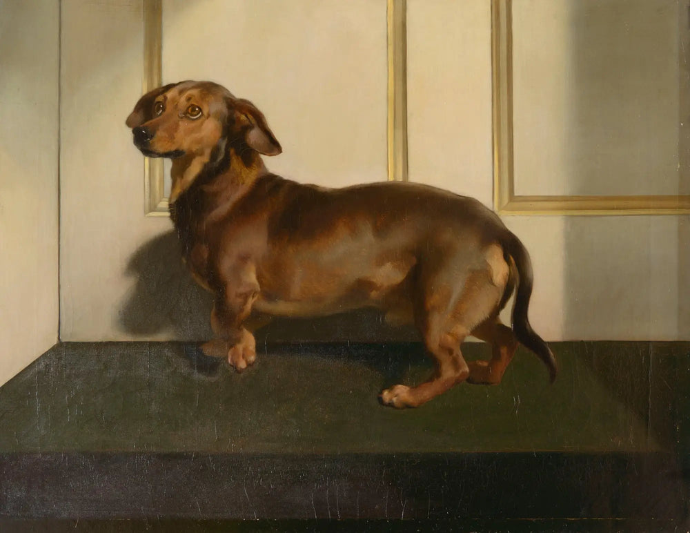 Däckel - Edwin Henry Landseer image 1 reproduction artisanale de tableau