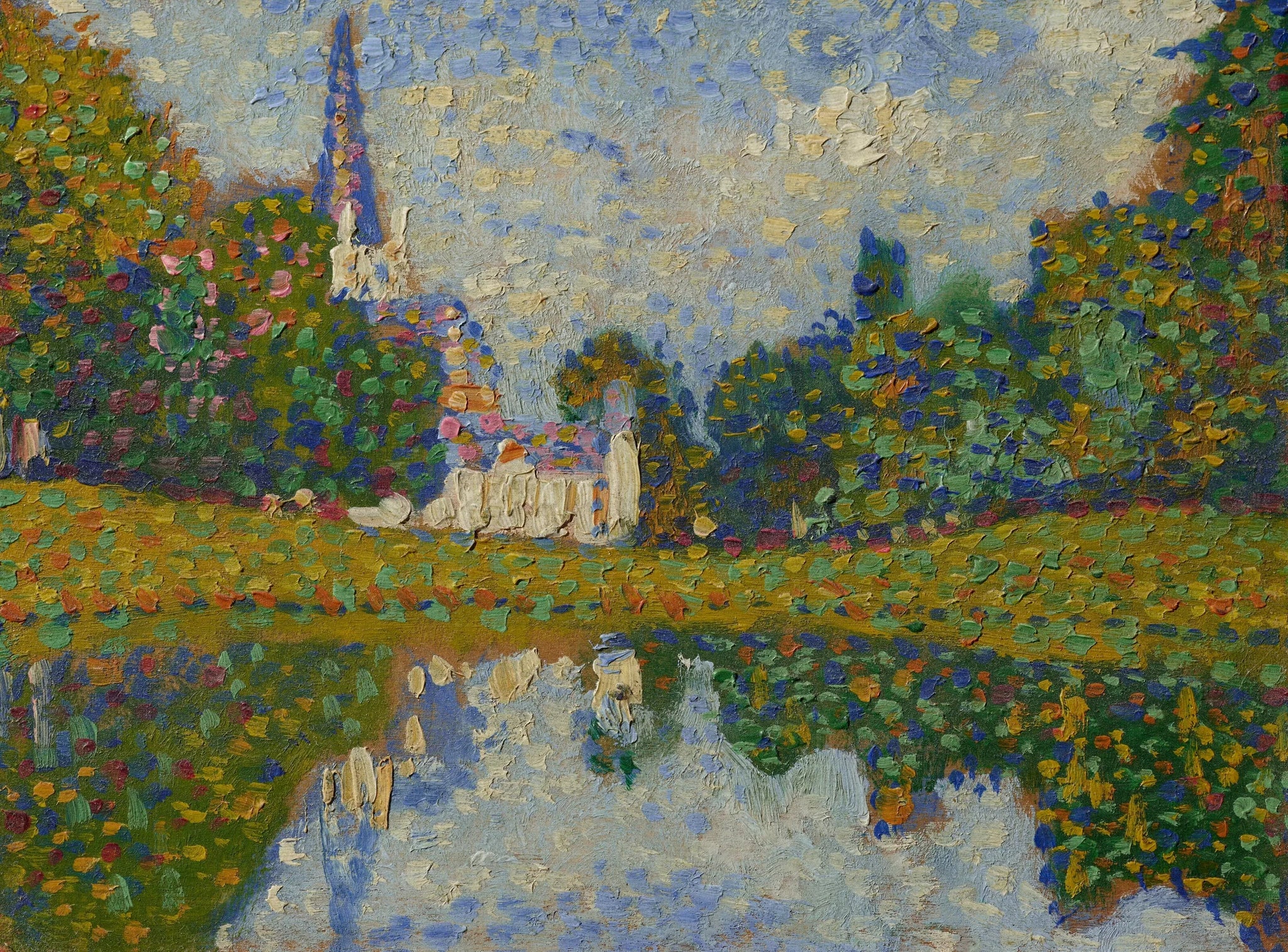 Dadizele - Georges Lemmen image 1 copie de tableau peinte à la main
