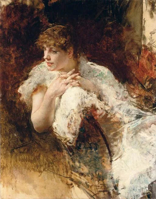 ดามา นาโปลีเทน - Giuseppe De Nittis