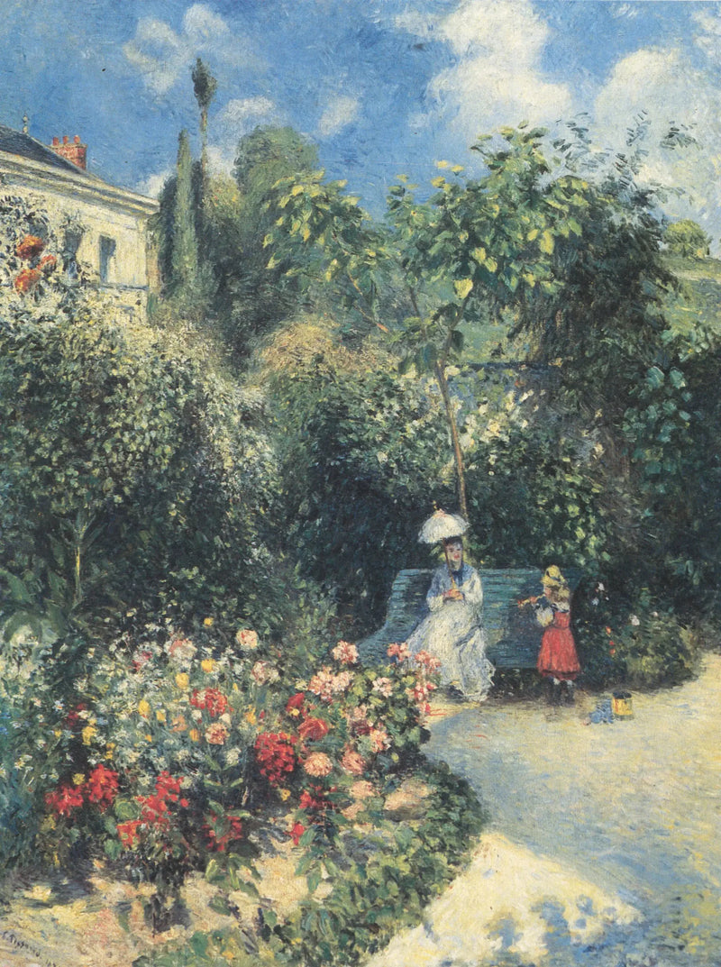 ในสวนของ Mathurins, Pontoise - Camille Pissarro