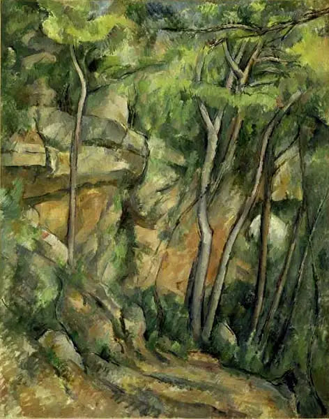 ในสวนของ Château Noir - Paul Cézanne